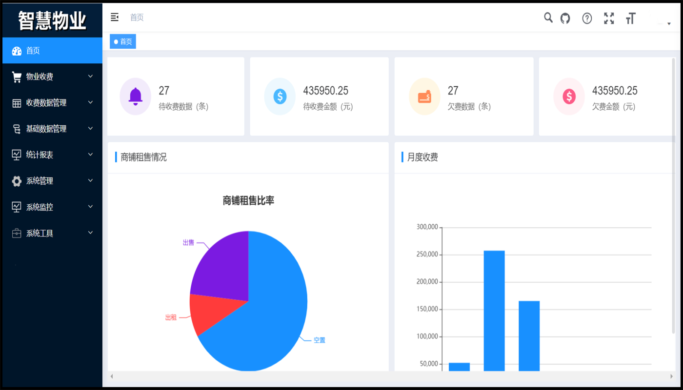 Java大型智慧物业管理系统源码